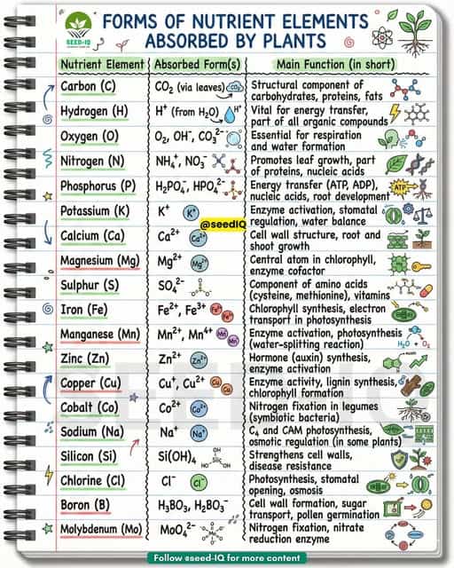 Nutrient Roles